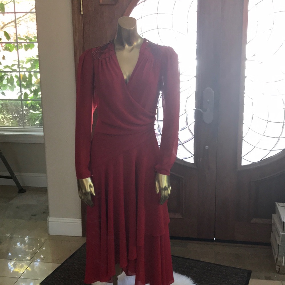 Casadei Lon red dress